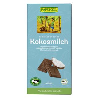 Kokosmilch Schokolade vegan