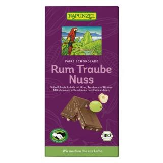 Rum-Trauben-Nuss Schokolade