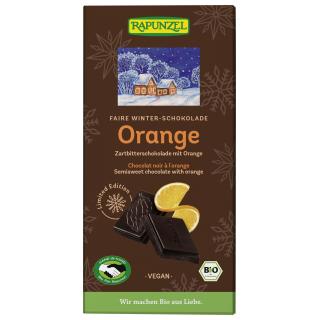 Zartbitter mit Orange