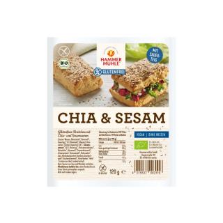 Chia Sesam Brötchen glutenfrei