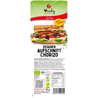 Wheaty Vegane Slices Chorizo