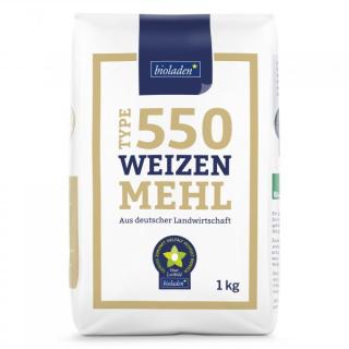 Weizenmehl 550 bioladen*