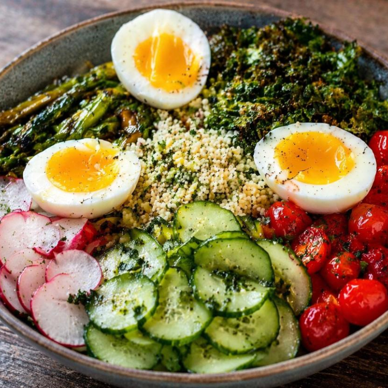 Bunte Frühlings-Bowl