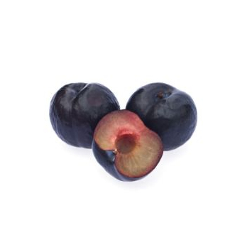 Pflaumen schwarz