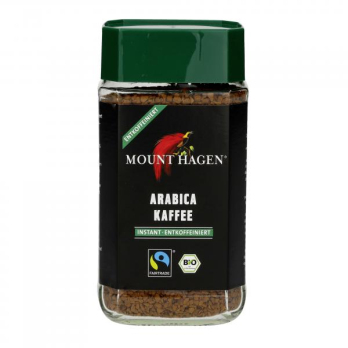 Instant Kaffee entkoffeiniert