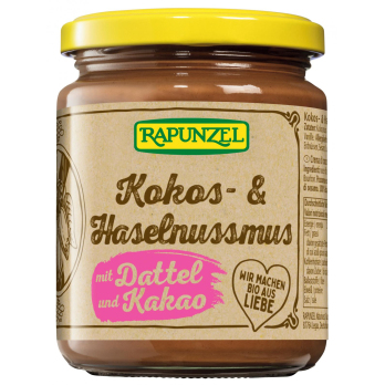 Kokos-Haselnussmus mit Dattel&Kakao