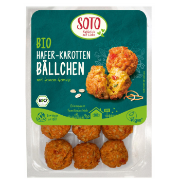 Hafer-Karotten-Bällchen