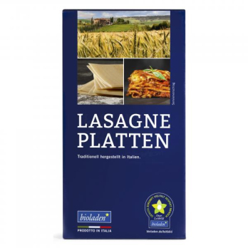 Lasagne-Platten hell bioladen*