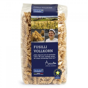 Fusilli, HW-Vollkorn bioladen*