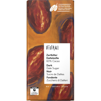 Zartbitter Schokolade Dattelsüße