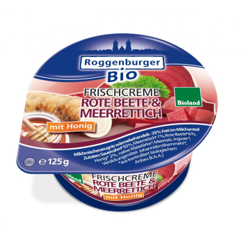 Frischcreme Rote-Beete & Meerrettich
