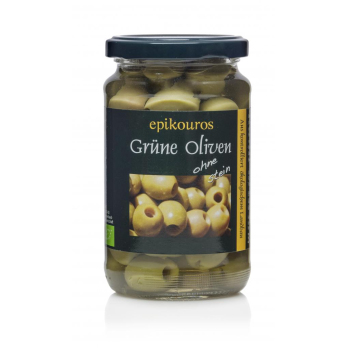 Grüne Oliven o. Stein