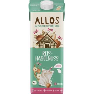 Reis Haselnuss Drink