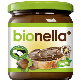 bionella Nuss-Nougat-Creme vegan HIH
