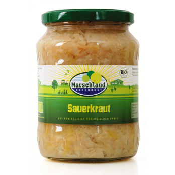 Sauerkraut im Glas