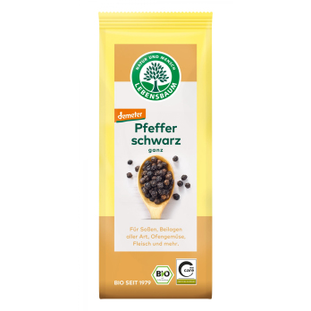 Pfefferkörner schwarz ganz