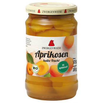 Aprikosen halbe Frucht