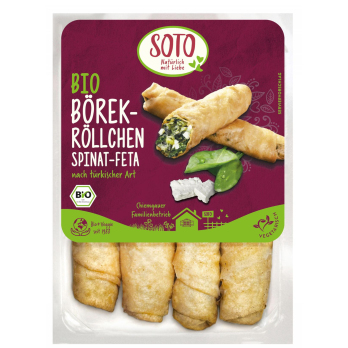 Börek-Röllchen Spinat-Feta