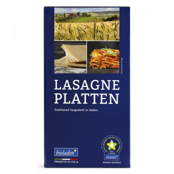 Lasagne-Platten hell bioladen*