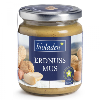 Erdnussmus fein bioladen*
