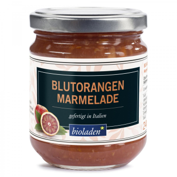 Blutorangenmarmelade bioladen*