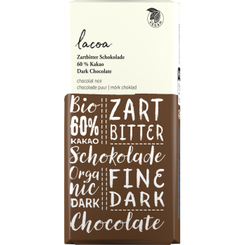 Zartbitter-Schokolade mit 60% Cacao
