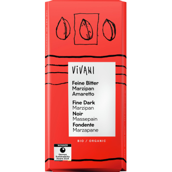 Zartbitter Marzipan Amaretto Schokolade