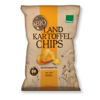 Kartoffelchips Paprika